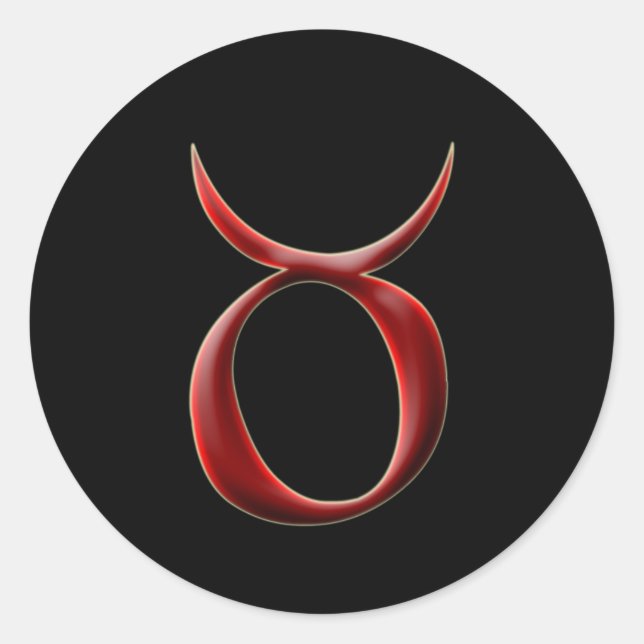 Pegatina Taurus #2 (Anverso)