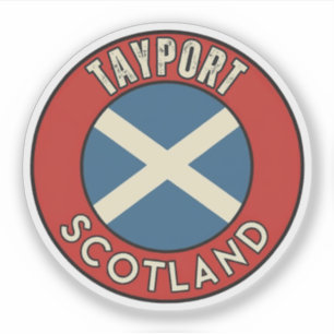 Pegatina Tayport, Escocia