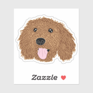 Pegatina Taza para mamá de perro caniche