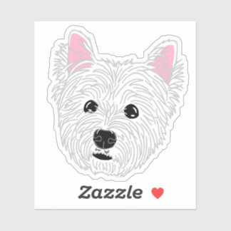 Pegatina Taza para mamá de Westie - Terrier West Highland
