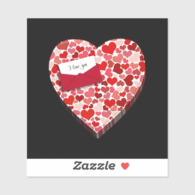 Pegatina Te Amo (Hoja)