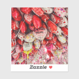 Pegatina Te Amo A La Luna Y A La Vuelta