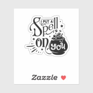 Pegatina Te he puesto un Spell