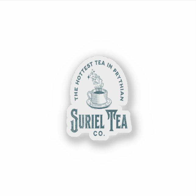 Pegatina Té Suriel Inspirado ACOTAR (Anverso)