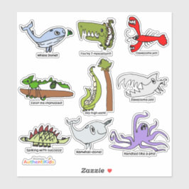 Pegatina Teacher Reward Stickers - Animal Encouragement