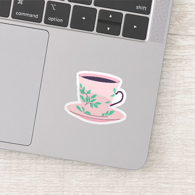 Pegatina Teacup (Detalle)