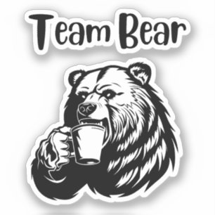 Pegatina Team Bear