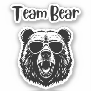 Pegatina Team Bear