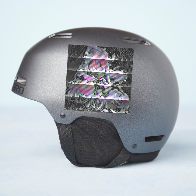 Pegatina Techno Bouquet (Lado del casco)