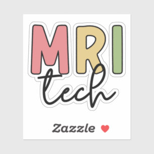 Pegatina Tecnología MRI   Regalos Tecnológicos de IRM