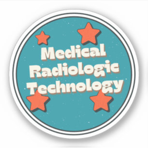 Pegatina Tecnología radiológica médica