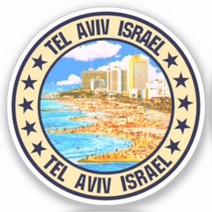 Pegatina Tel Aviv