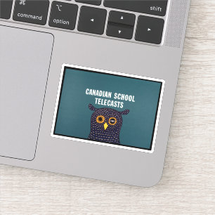 Pegatina Telecomunicaciones escolares de Canadá