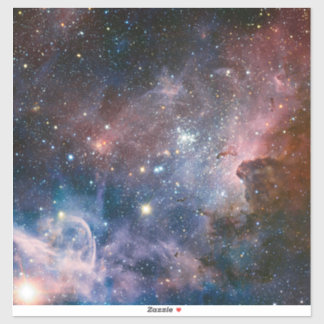 Pegatina Telescopio Hubble de la Nebulosa de la Carina Roja