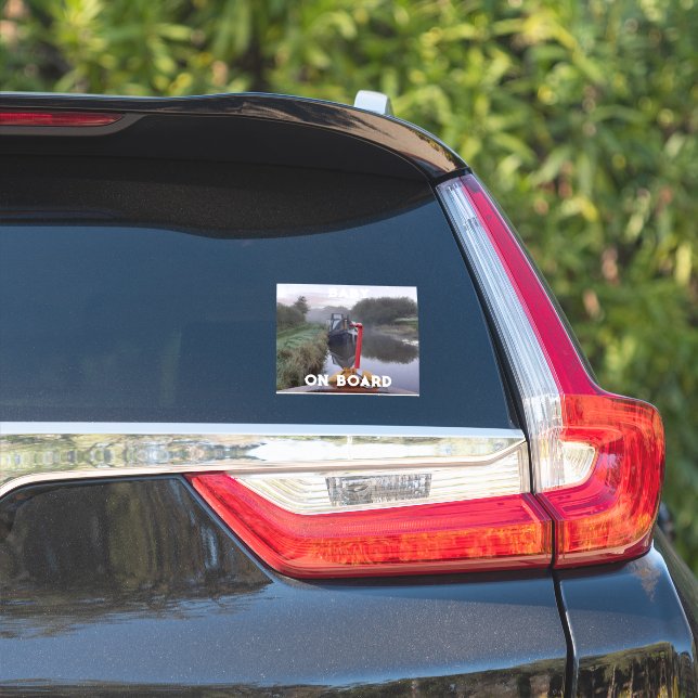 Pegatina temático para bebé a bordo de lanchas est (Lado del coche)