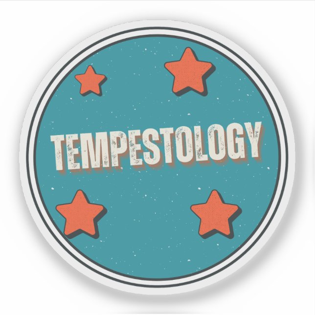 Pegatina Tempestología (Anverso)