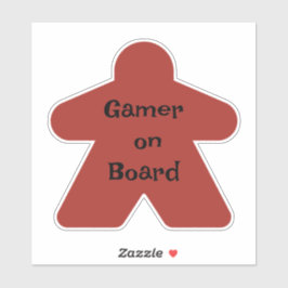 Pegatina Templo rojo