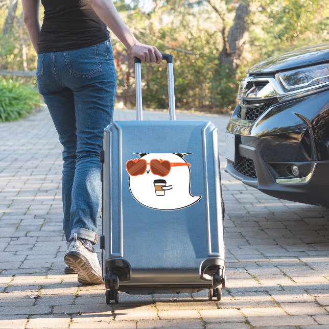 Pegatina Temporada de fantasía linda fantasma clásica camis (Maleta Insitu)