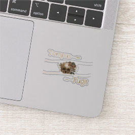 Pegatina Tempus fugit