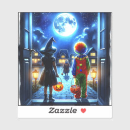 Pegatina Tener una Halloween fantasmal