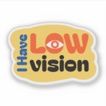 Tengo Baja Visión diseño lindo