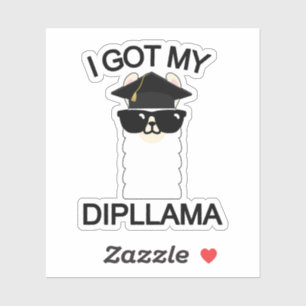 Pegatina Tengo Mi Dipllama