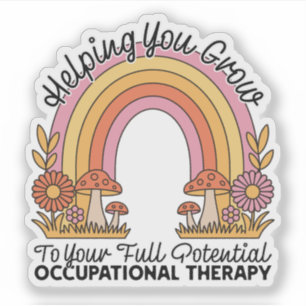 Pegatina Terapeuta Ocupacional