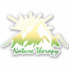 Pegatina Terapia de la Naturaleza