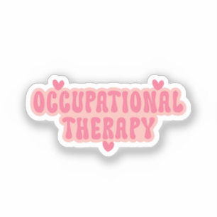 Pegatina Terapia ocupacional