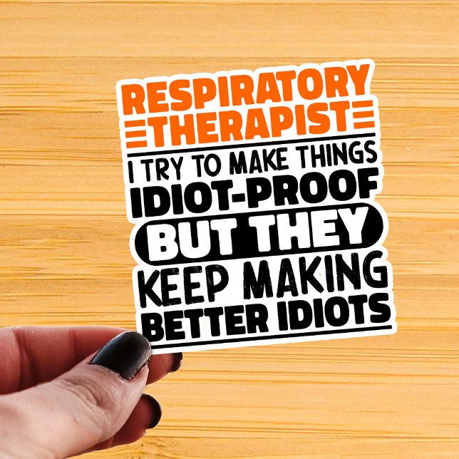 Pegatina Terapia Respiratoria Intento Hacer Las Cosas Diver (Subido por el creador)