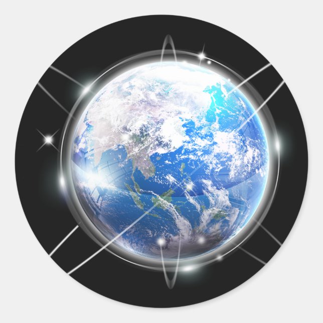 Pegatina terrestre (Anverso)