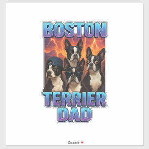 Pegatina Terrier de Boston