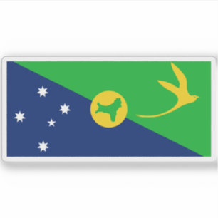 Pegatina Territorio insular de navidades, Commonwealth aust