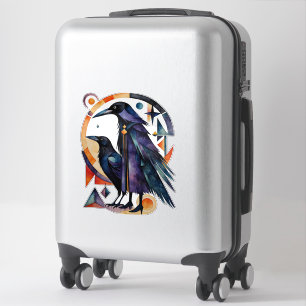 Pegatina Testigos modernos - una obra de arte abstracta 4 -