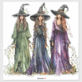 Pegatina Testigos tres