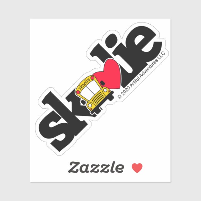 Pegatina Texto de perfil (Hoja)