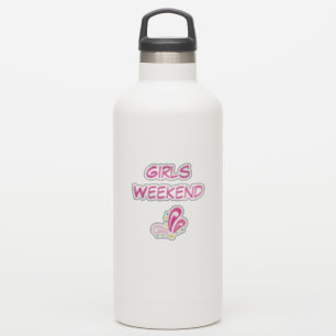 Pegatina Texto del personalizable del fin de semana de los