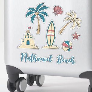 Pegatina Texto personalizado Vibraciones de la Costa de Pla