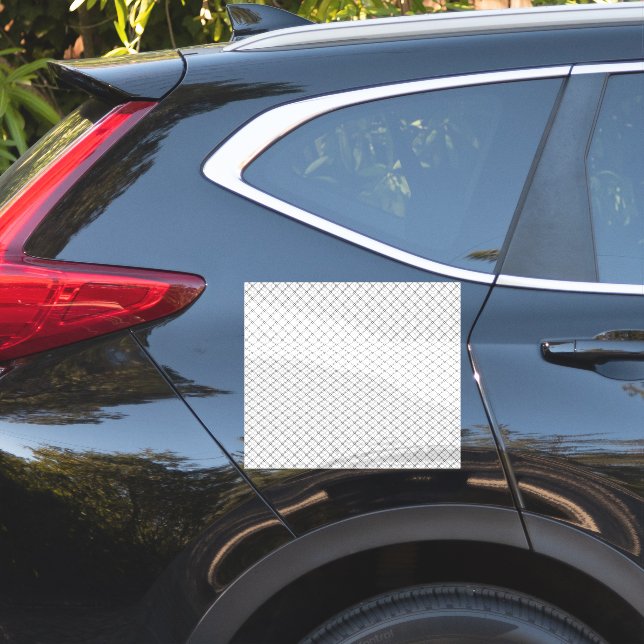 Pegatina Textura geométrica monocroma|Aspecto de diamante c (Lado del coche)