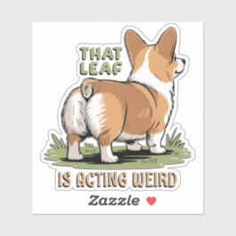 Pegatina That Leaf Is Acting Weird