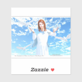 Pegatina The Assumption of Mary into Heaven