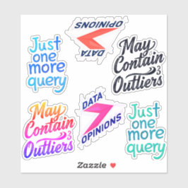 Pegatina The Data Life Vinyl Sticker Pack