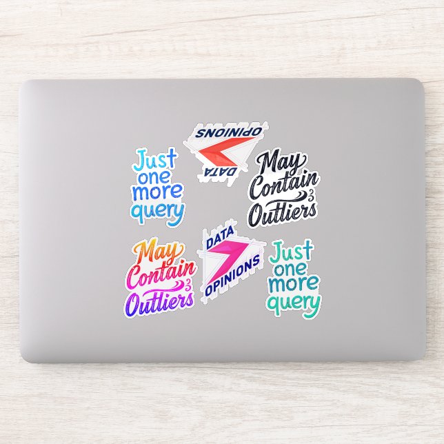 Pegatina The Data Life Vinyl Sticker Pack (Ordenador)