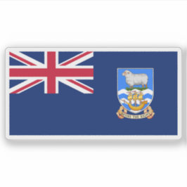 Pegatina The Falkland Islands flag, Overseas Territory