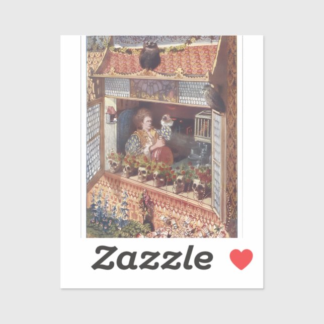 Pegatina The Great Enchanter (Hoja)