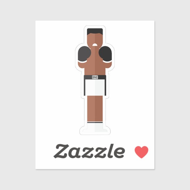 Pegatina The Greatest – Boxing Legend Sticker (Hoja)