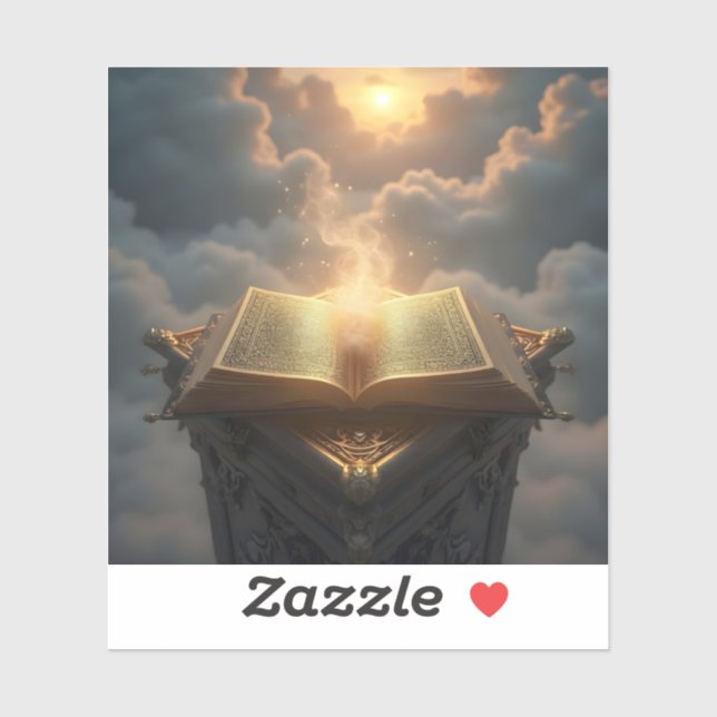 Pegatina The Light Of Knowledge - Square Vinyl  (Hoja)