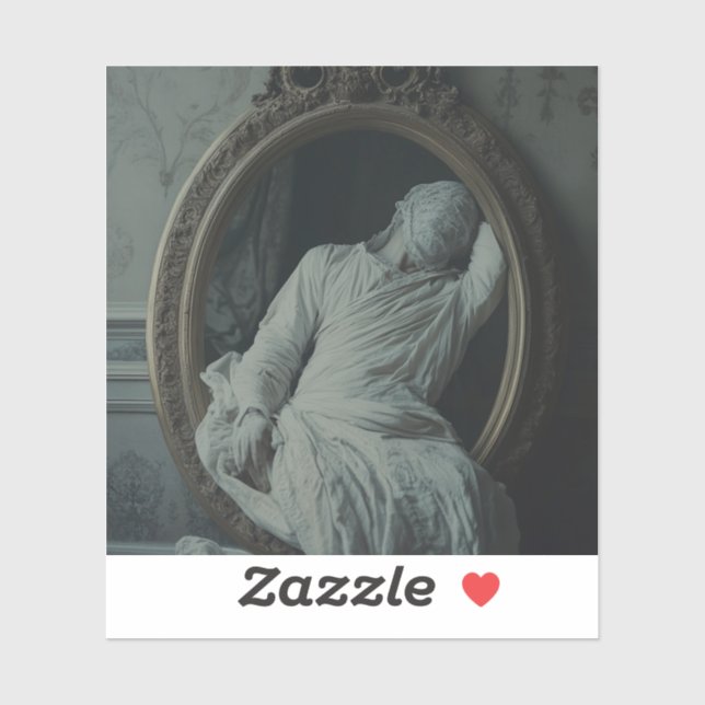 Pegatina The Mourning After — Gothic Fine Art (Hoja)