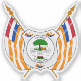 Pegatina The Orange Free State seal, Rep. of South Africa