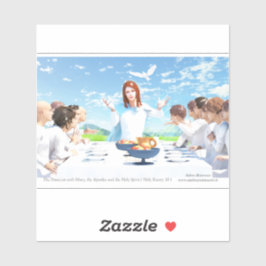 Pegatina The Pentecost - Mary, Apostles and the Holy Spirit